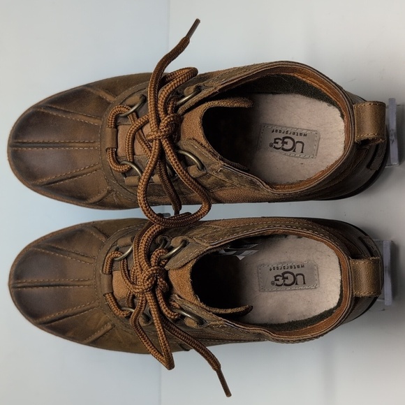 UGG Heather lace up bootie boots women's size 9 EU 40 - Picture 7 of 16